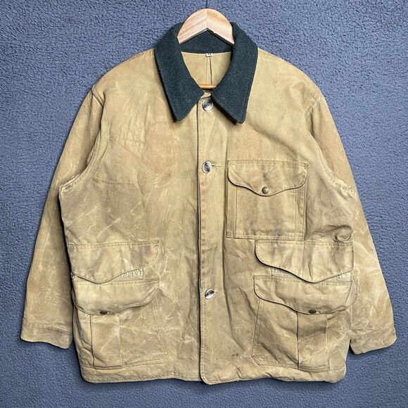 Filson Other - FILSON Upland Hunting Jacket MEN’S LARGE 44 Heavy Wax Cotton Canvas USA Made
